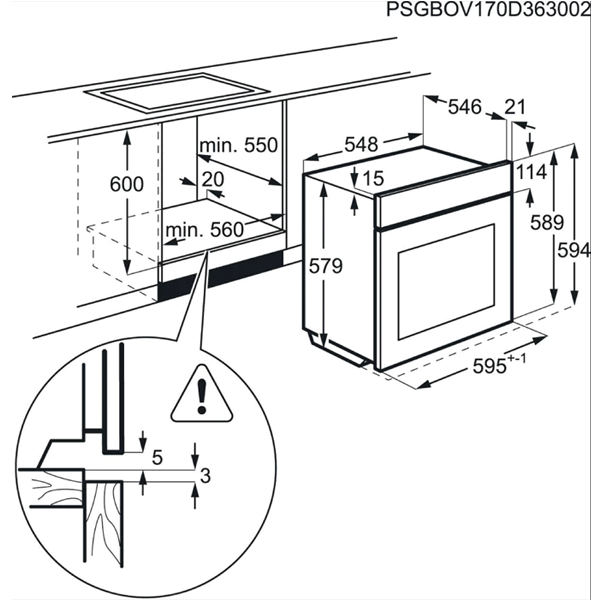 FORNO AEG - BPS351120 M | Casa dos Acessórios
