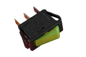 INTERRUPTOR LUMINOSO VERDE 3 C.