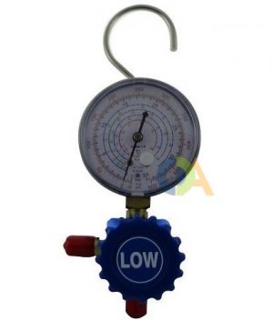 MANÓMETRO COM TORNEIRA R12 R22 R134a R404a