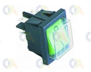 INTERRUTOR ON/OFF VERDE 4C