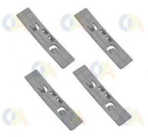 KIT 4 PATINS ARISTON/INDESIT