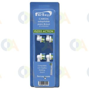 CABEÇAS ESCOVA DE DENTES BRAUN