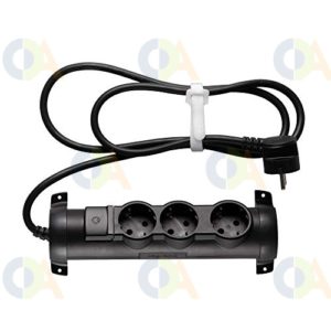 BLOCO 3 TOMADAS C/ FIXAÇÃO