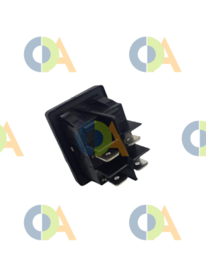 INTERRUTOR BASCULANTE 30X22MM PRETO