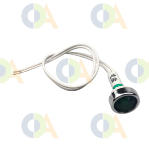 SINALIZADOR C/ FIO VERDE 10MM