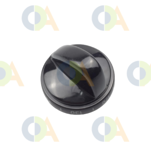 BOTÃO TERMOSTATO PRETO TEKA