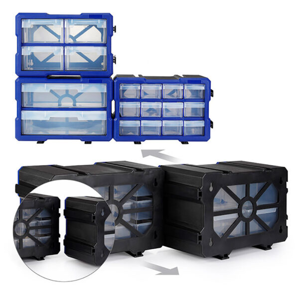 ORGANIZADOR EMPILHÁVEL 12 GAVETAS WORKPRO - Image 4