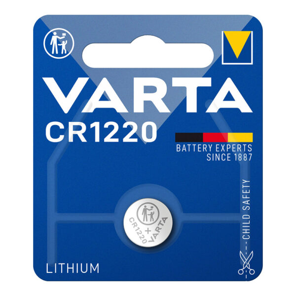 PILHA VARTA LÍTIO CR1220 3V
