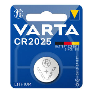 MICRO PILHA VARTA LÍTIO CR2025 3V