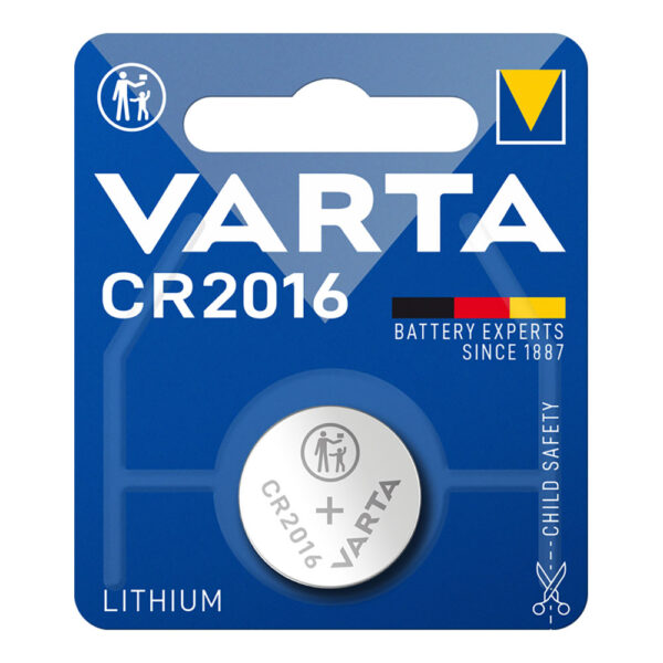 MICRO PILHA VARTA LÍTIO CR2016 3V