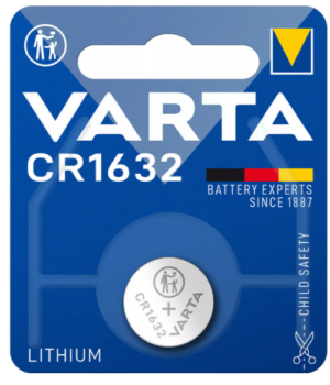 MICRO PILHA VARTA LÍTIO CR1632 3V