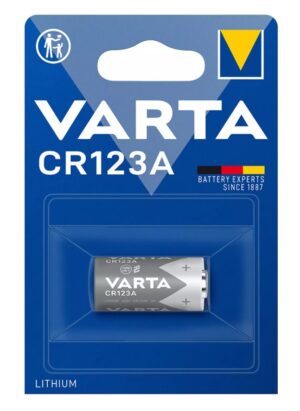 PILHA LITHIUM VARTA CR123A 3V