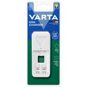 MINI CARREGADOR VARTA SEM PILHAS AA/AAA